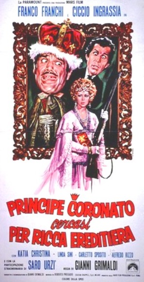 Principe coronato cercasi per ricca ereditiera - Italian Movie Poster (thumbnail)