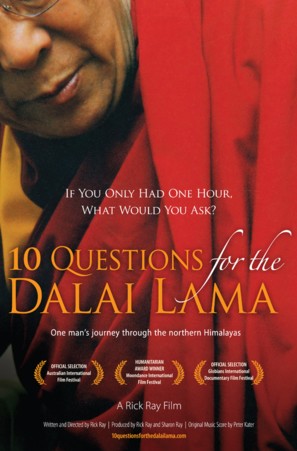 10 Questions for the Dalai Lama - poster (thumbnail)
