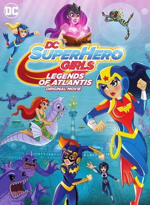 DC Super Hero Girls: Legends of Atlantis - DVD movie cover (thumbnail)