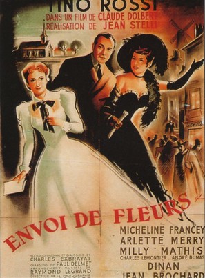 Envoi de fleurs - French Movie Poster (thumbnail)