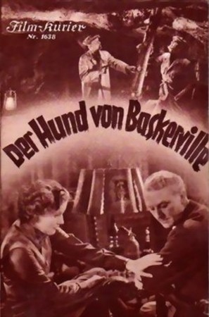Der Hund von Baskerville - German poster (thumbnail)