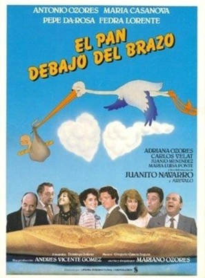 El pan debajo del brazo - Spanish Movie Poster (thumbnail)