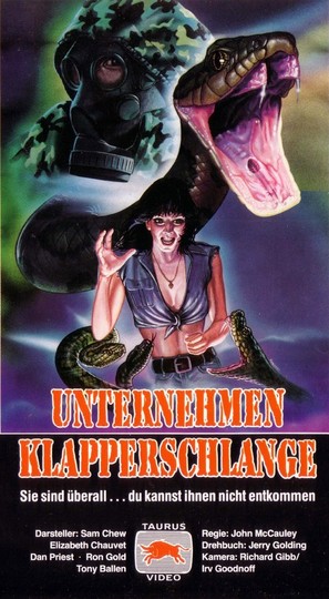 Rattlers - German VHS movie cover (thumbnail)