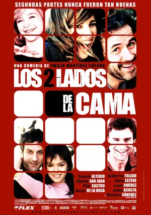 Los 2 lados de la cama Poster