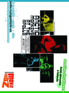 Arctic Monkeys at the Apollo - Brazilian Movie Poster (thumbnail)