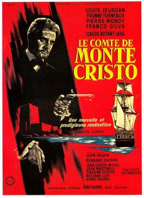 Le comte de Monte Cristo - French Movie Poster (thumbnail)