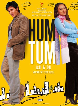 Hum Tum - German DVD movie cover (thumbnail)