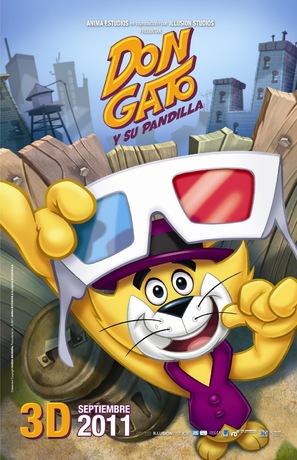 Don gato y su pandilla - Mexican Movie Poster (thumbnail)