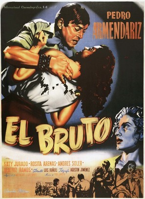 El Bruto - Mexican Movie Poster (thumbnail)