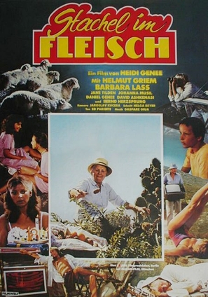 Stachel im Fleisch - German Movie Poster (thumbnail)