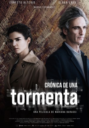 Cr&oacute;nica de una tormenta - Spanish Movie Poster (thumbnail)