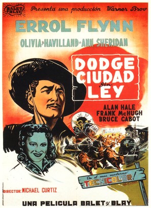 Dodge City - Spanish Movie Poster (thumbnail)