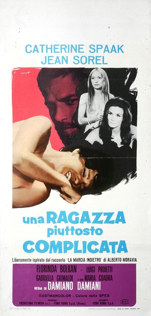 Una ragazza piuttosto complicata - Italian Movie Poster (thumbnail)