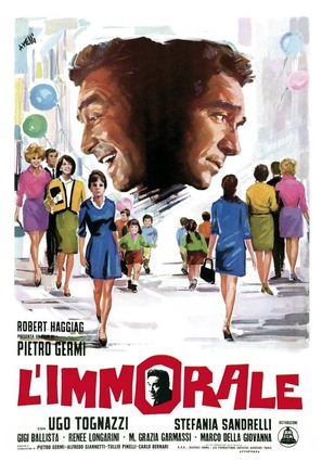 L&#039;immorale - Italian Movie Poster (thumbnail)