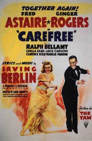 Carefree - Movie Poster (thumbnail)
