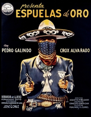 Espuelas de oro - Mexican Movie Poster (thumbnail)
