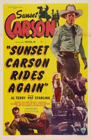 Sunset Carson Rides Again - Movie Poster (thumbnail)