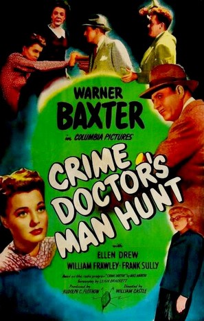 Crime Doctor&#039;s Man Hunt - Movie Poster (thumbnail)