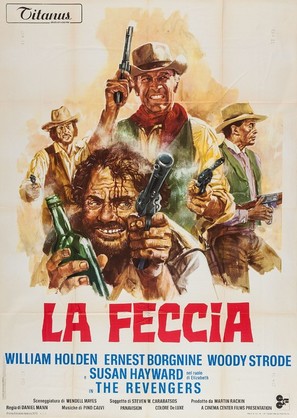 The Revengers - Italian Movie Poster (thumbnail)