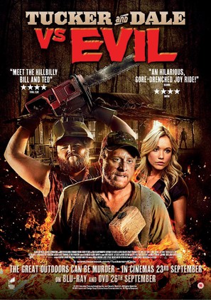 Tucker and Dale vs Evil - British Video release movie poster (thumbnail)