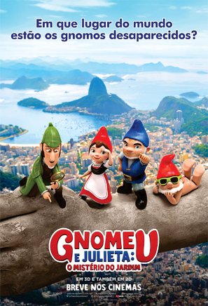 Sherlock Gnomes - Brazilian Movie Poster (thumbnail)