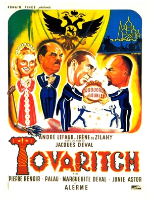Tovaritch - French Movie Poster (thumbnail)