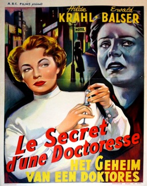 Geheimnis einer &Auml;rztin - Belgian Movie Poster (thumbnail)