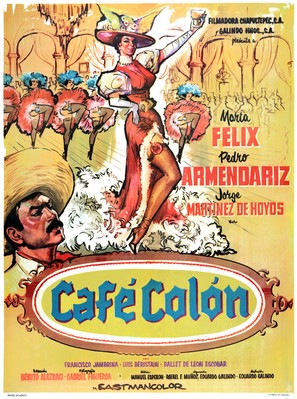 Caf&eacute; Col&oacute;n - Mexican Movie Poster (thumbnail)