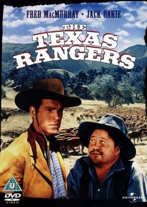 The Texas Rangers - British Movie Cover (thumbnail)