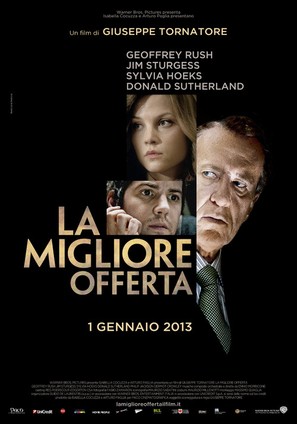 La migliore offerta - Italian Movie Poster (thumbnail)