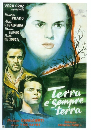 Terra &Eacute; Sempre Terra - Brazilian Movie Poster (thumbnail)