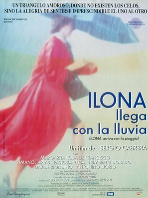 Ilona llega con la lluvia - Spanish Movie Poster (thumbnail)