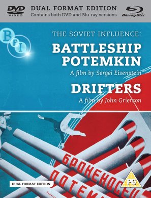 Drifters - British Blu-Ray movie cover (thumbnail)