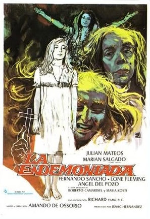 La endemoniada - Spanish Movie Poster (thumbnail)