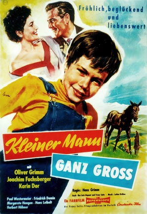 Kleiner Mann - ganz gro&szlig; - German Movie Poster (thumbnail)