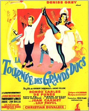 Tourn&egrave;e des grands Ducs, La - French Movie Poster (thumbnail)