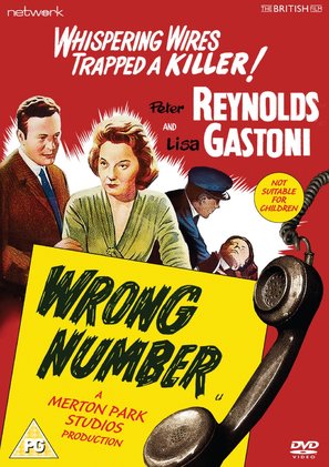 Wrong Number - British DVD movie cover (thumbnail)