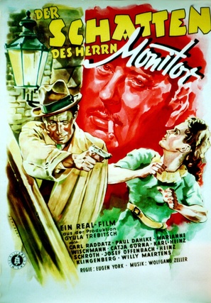 Der Schatten des Herrn Monitor - German Movie Poster (thumbnail)