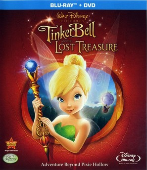 Tinker Bell and the Lost Treasure - Blu-Ray movie cover (thumbnail)