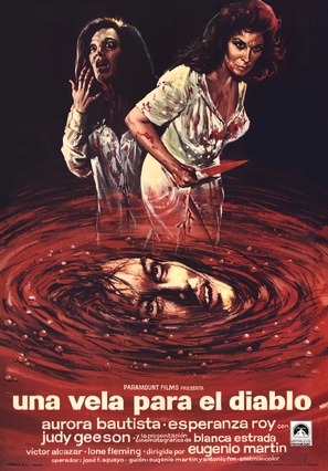 Una vela para el diablo - Spanish Movie Poster (thumbnail)