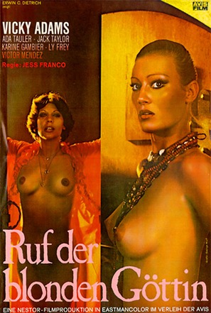 Der ruf der blonden G&ouml;ttin - German Movie Poster (thumbnail)
