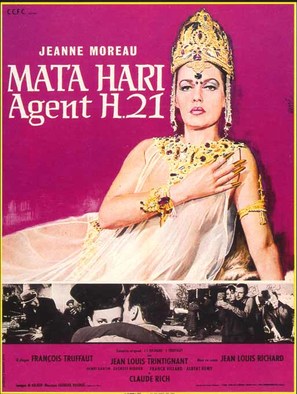 Mata Hari, agent H21 - French Movie Poster (thumbnail)