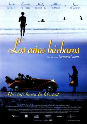 Los a&ntilde;os b&aacute;rbaros - Spanish Movie Poster (thumbnail)
