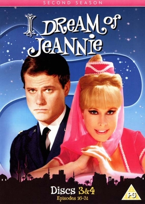 &quot;I Dream of Jeannie&quot; - British DVD movie cover (thumbnail)