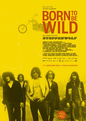 Born to Be Wild: The Story of Steppenwolf - German Movie Poster (thumbnail)