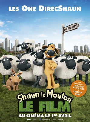 Shaun the Sheep - French Movie Poster (thumbnail)
