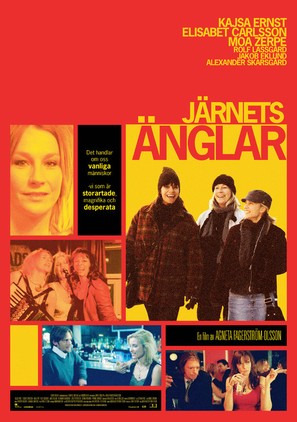 J&auml;rnets &auml;nglar - Swedish Movie Poster (thumbnail)