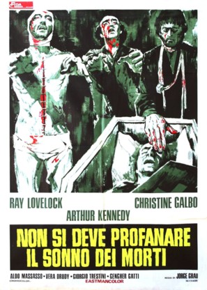 Let Sleeping Corpses Lie - Italian Movie Poster (thumbnail)