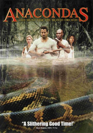 Anacondas: The Hunt For The Blood Orchid - DVD movie cover (thumbnail)