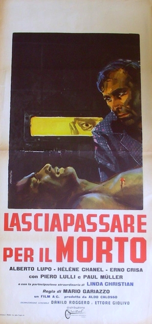 Lasciapassare per il morto - Italian Movie Poster (thumbnail)